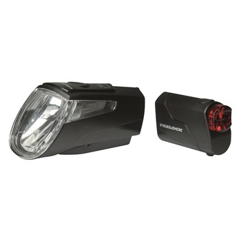 Set far fata/spate Trelock I-Go Power LS 460 Li-Ion USB, Black Set far fata/spate Trelock I-Go Power LS 460 Li-Ion USB, Black
