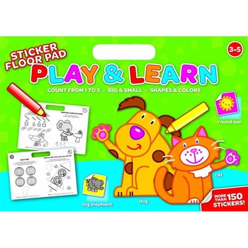 Sticker Floorpad Play & Learn 3 + Years Sticker Floorpad Play & Learn 3 + Years