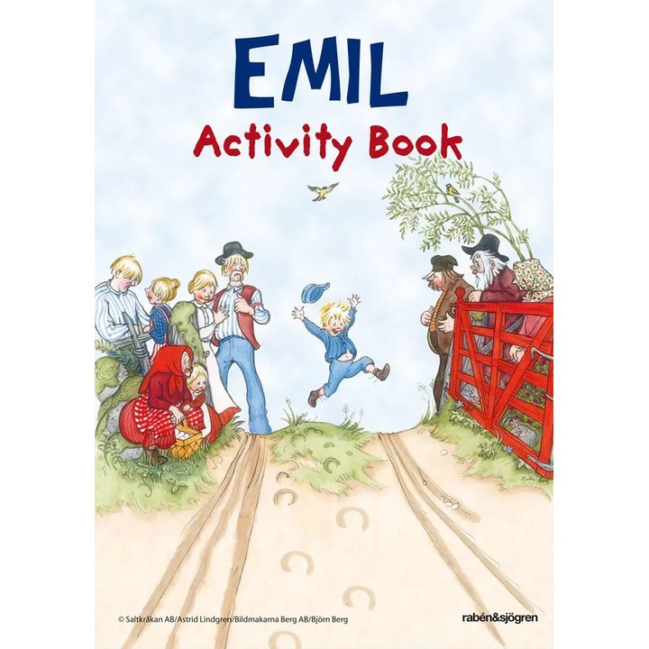 Emil - Activity Book, Astrid Lindgren, Raben & Sjogren, in suedeza, ISBN 9789129688122