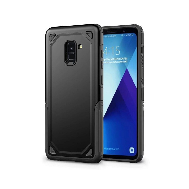 Husa Spate Upzz Sgp Pro Samsung A8 Plus 2018 Neagra