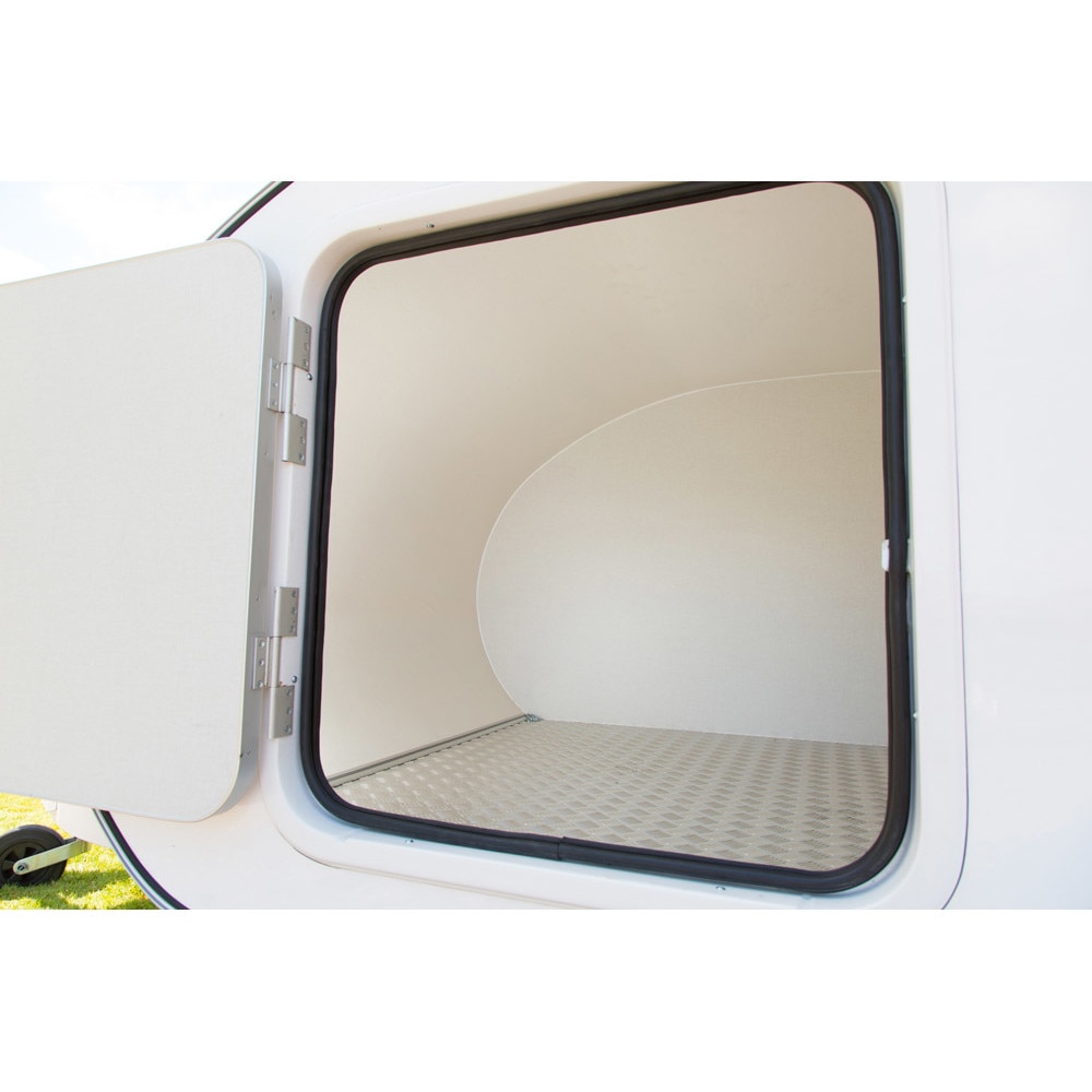 Mini rulota Caretta 1500 Cargo Standard, Alb - eMAG.ro