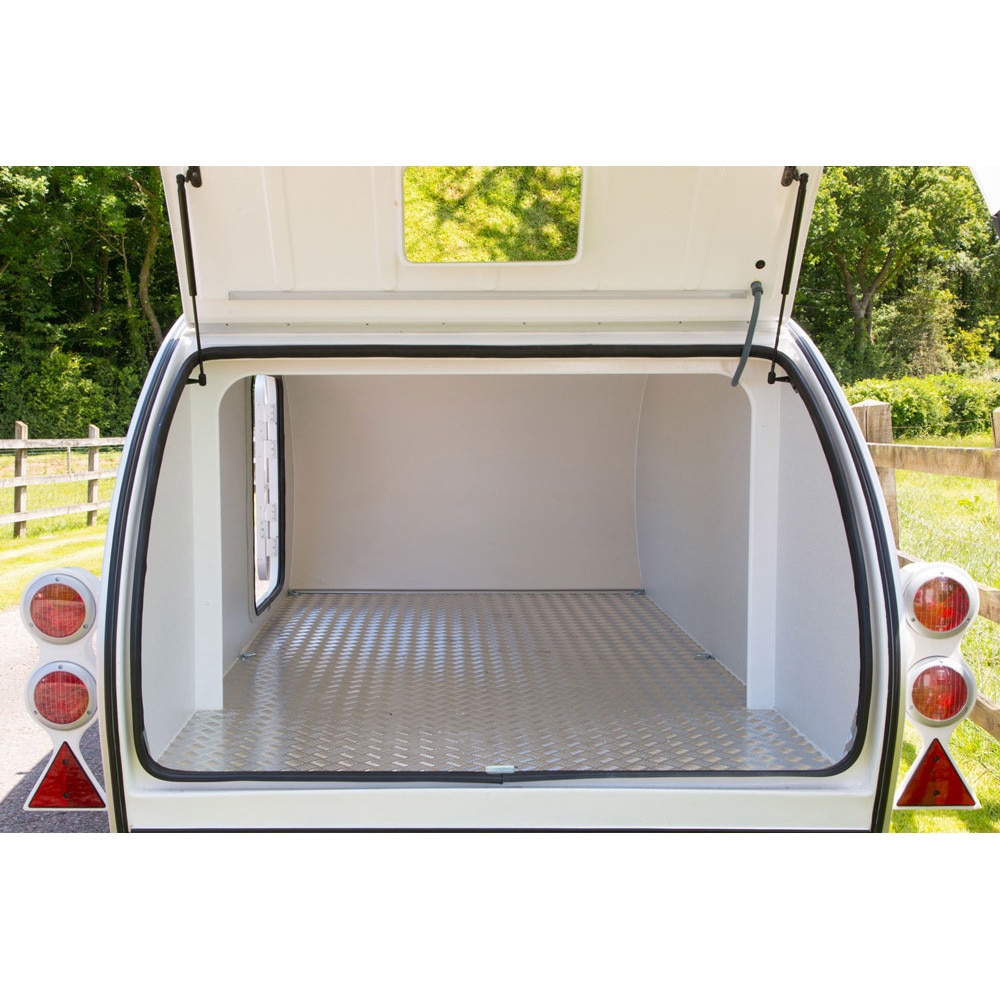 Mini rulota Caretta 1500 Cargo Standard, Alb - eMAG.ro