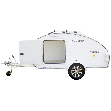 Mini rulota Caretta 1500 Cargo Standard, Alb - eMAG.ro