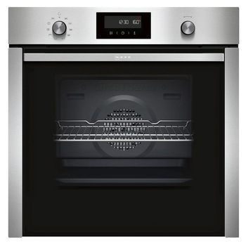 Cuptor incorporabil Neff B6CCH7AN0, Multifunctional, 8 functii, CircoTherm, Sistem de autocuratare cu piroliza si EasyClean, Usa cu sistem Slide&Hide, Afisaj LCD si butoane retractabile, 71 l, Inox Cuptor incorporabil Neff B6CCH7AN0, Multifunctional, 8 functii, CircoTherm, Sistem de autocuratare cu piroliza si EasyClean, Usa cu sistem Slide&Hide, Afisaj LCD si butoane retractabile, 71 l, Inox