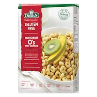 Cercuri multicereale pentru mic dejun cu Quinoa, Orgran, fara gluten, vegan, 300g