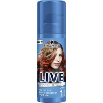 Spray nuantator Schwarzkopf Live Color Craft Spray Red, 120 ml Spray nuantator Schwarzkopf Live Color Craft Spray Red, 120 ml