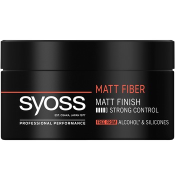 Pasta de par modelatoare Syoss Matt Fiber, 100ml Pasta de par modelatoare Syoss Matt Fiber, 100ml