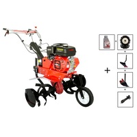 pachet motocultor profesional prorun pt-900a 7cp cu diferential  roti cauciuc  rarita  plug  suport imagen 6_0_
0