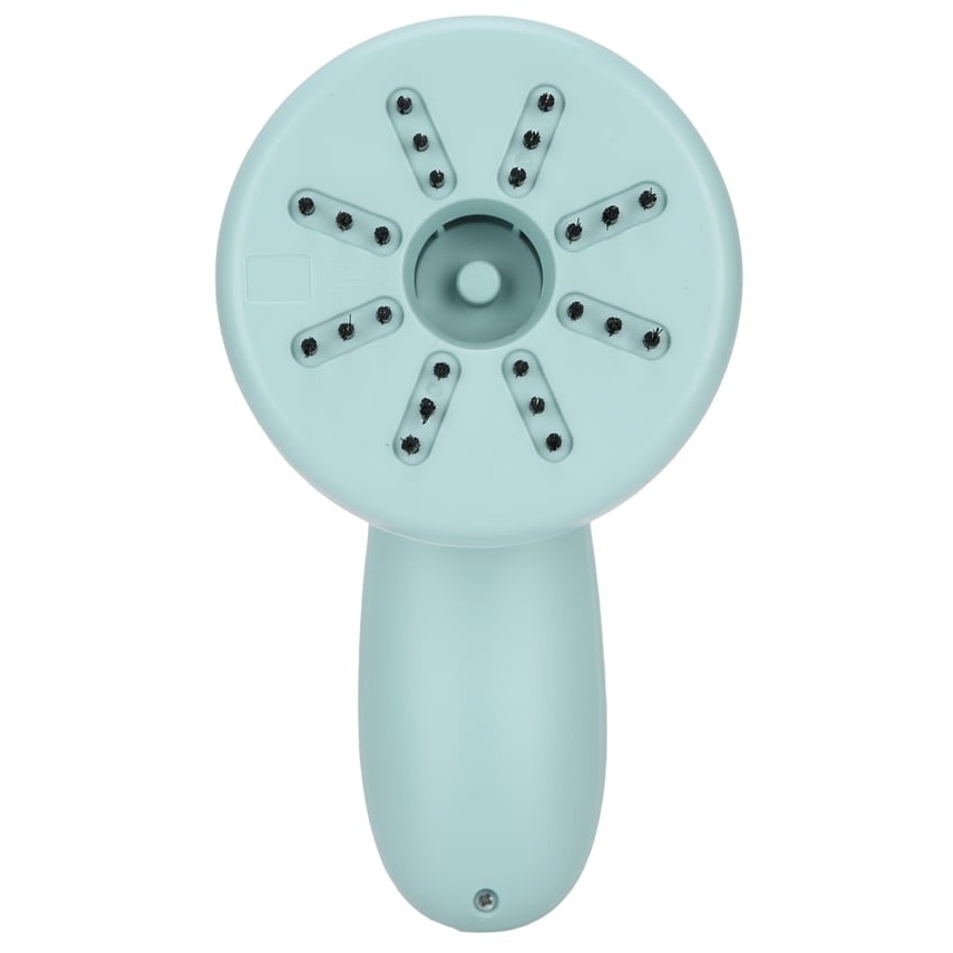 Aspirator portabil de birou C500 emag01-WT4939, reincarcabil, mini, baterie 1200mAh (18650), USB, fara fir, pentru par si praf, bleu, 16 x 8.5 cm
