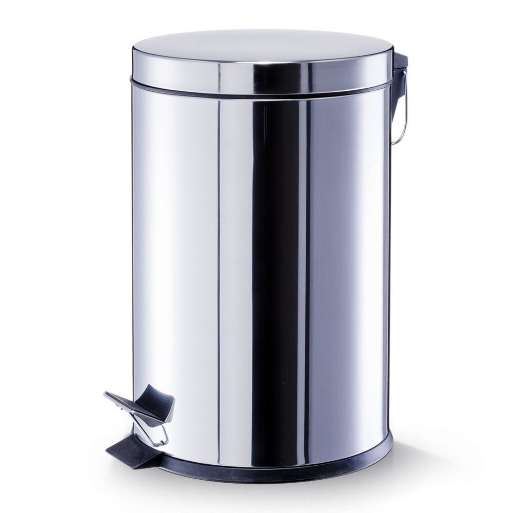 Cos de gunoi Zeller, otel inoxidabil ,20 l, Argintiu