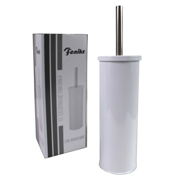 Set suport si perie pentru toaleta ARTYKUlY AGD F, Alb