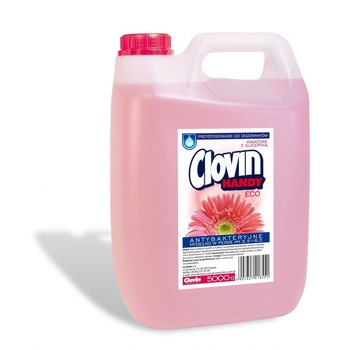 Sapun lichid Clovin cu aroma florala, 5 l Sapun lichid Clovin cu aroma florala, 5 l