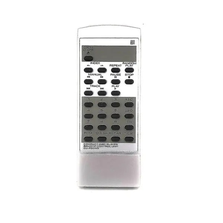 Telecomanda inlocuire pentru Pioneer CU-PD043, 433 MHz, pentru player CD, alb, 1 buc (cod CJ-FQ-K0384-260527-6212)