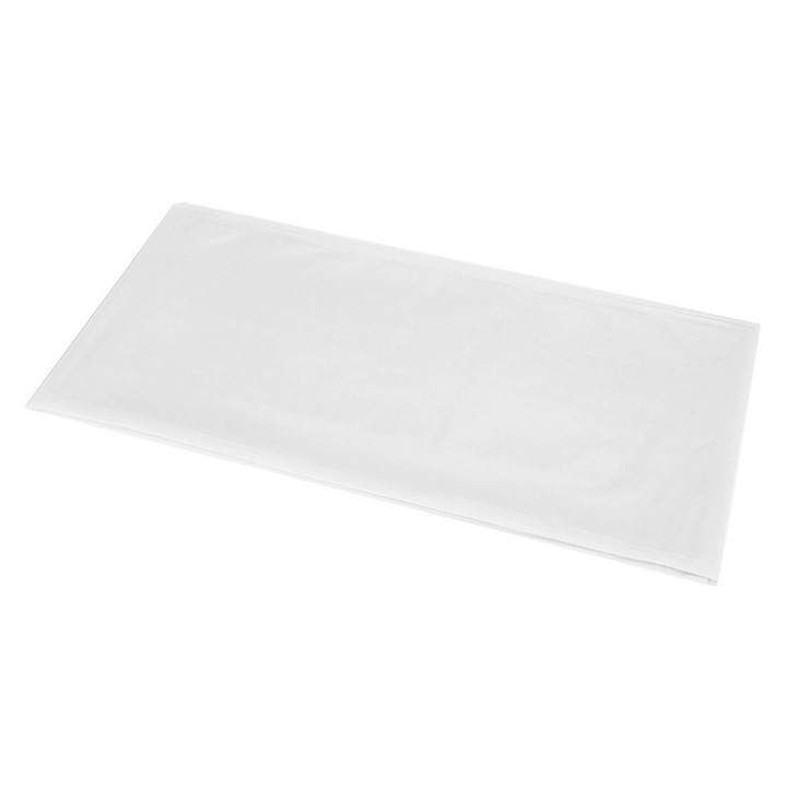 PEVA asztalterítő K0312-0711-TD15236, víz- és zsírálló, Fehér, 137 x 274 cm