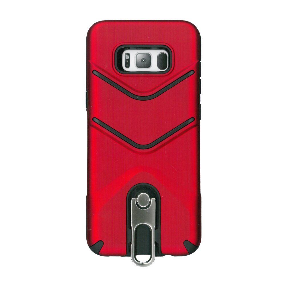 Husa spate cu clips Creative pentru Samsung Galaxy S8 Plus , rosu