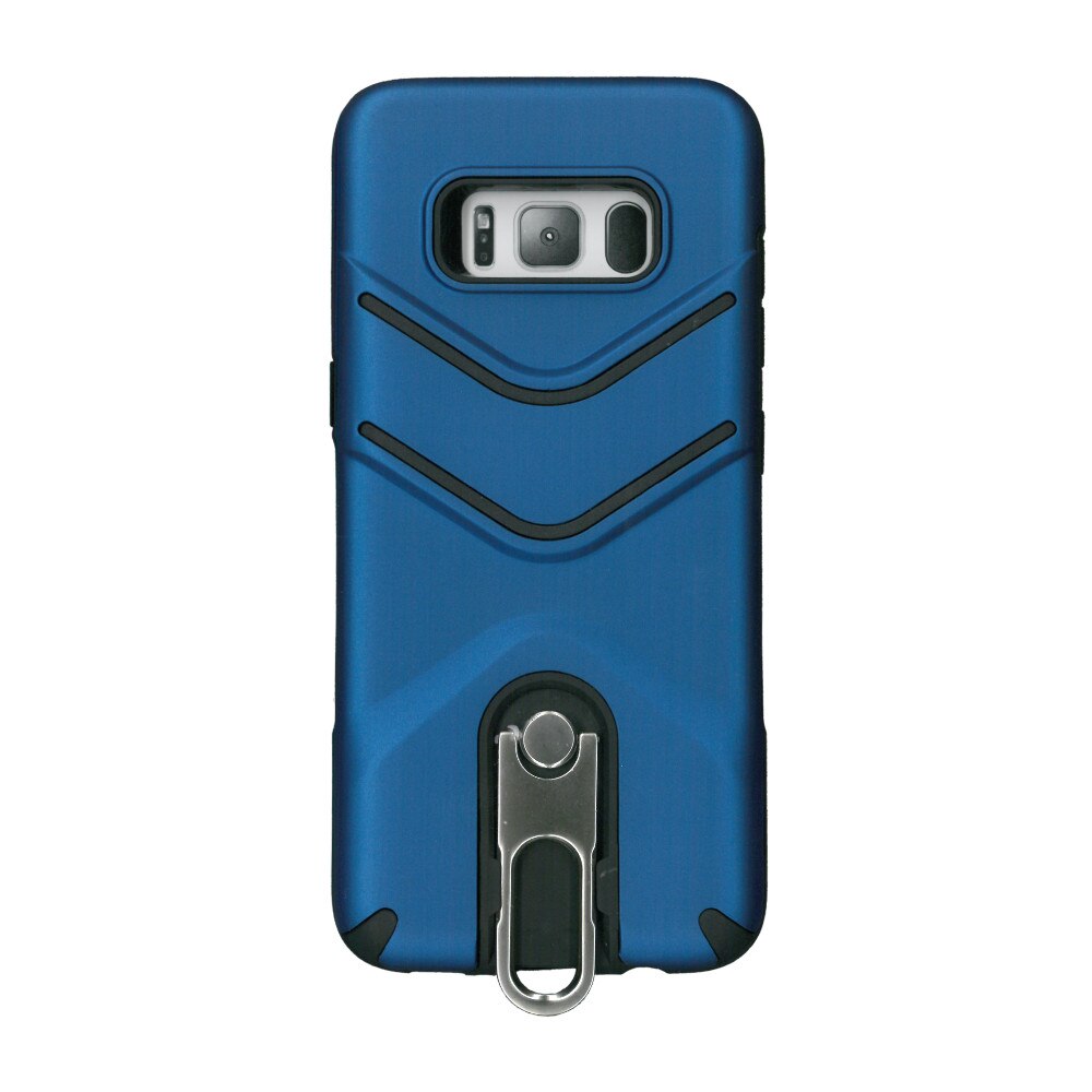 Husa spate cu clips Creative pentru Samsung Galaxy S8, albastru