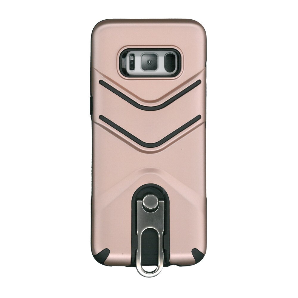 Husa spate cu clips Creative pentru Samsung Galaxy S8, roz