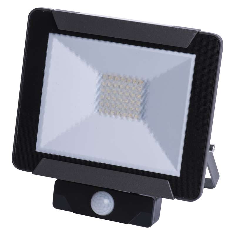 Proiector LED IDEO cu senzor PIR IP54 30W lumina alb neutra