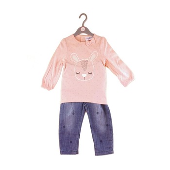 Compleu fetite, Lily & Jack, Roz/Albastru Compleu fetite, Lily & Jack, Roz/Albastru