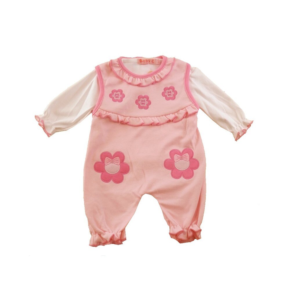 Salopeta fetite, Baby C, Roz, varsta 6-9 luni