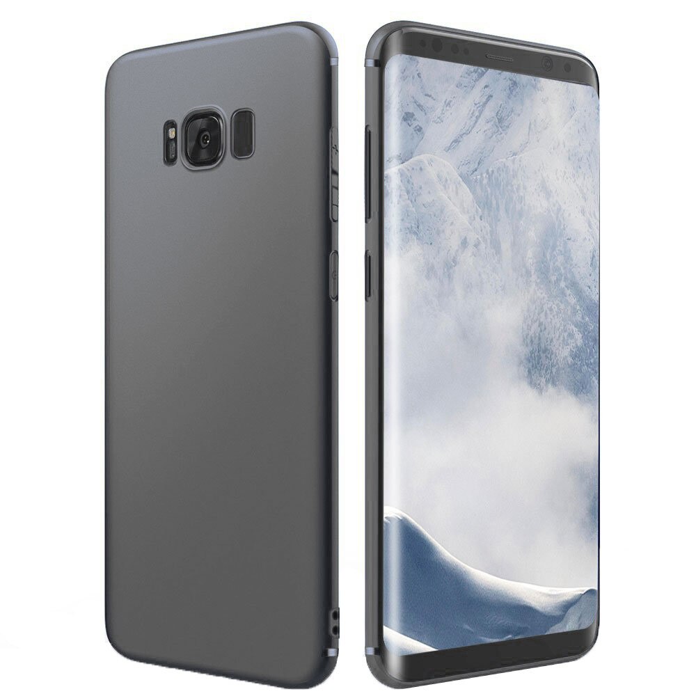 Husa ultrasubtire Samsung Galaxy S8, 0.6mm grosime, gri