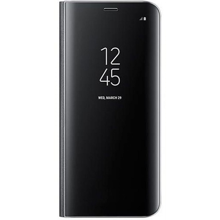 Защитен калъф Clear View Cover Samsung за Galaxy J5 Pro, черен