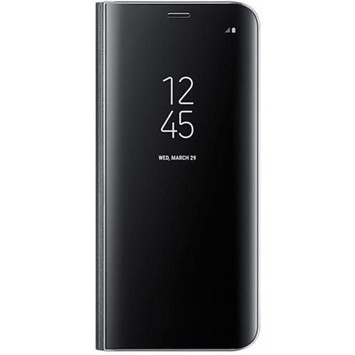 Защитен калъф Clear View Cover Samsung за Galaxy J5 Pro, черен