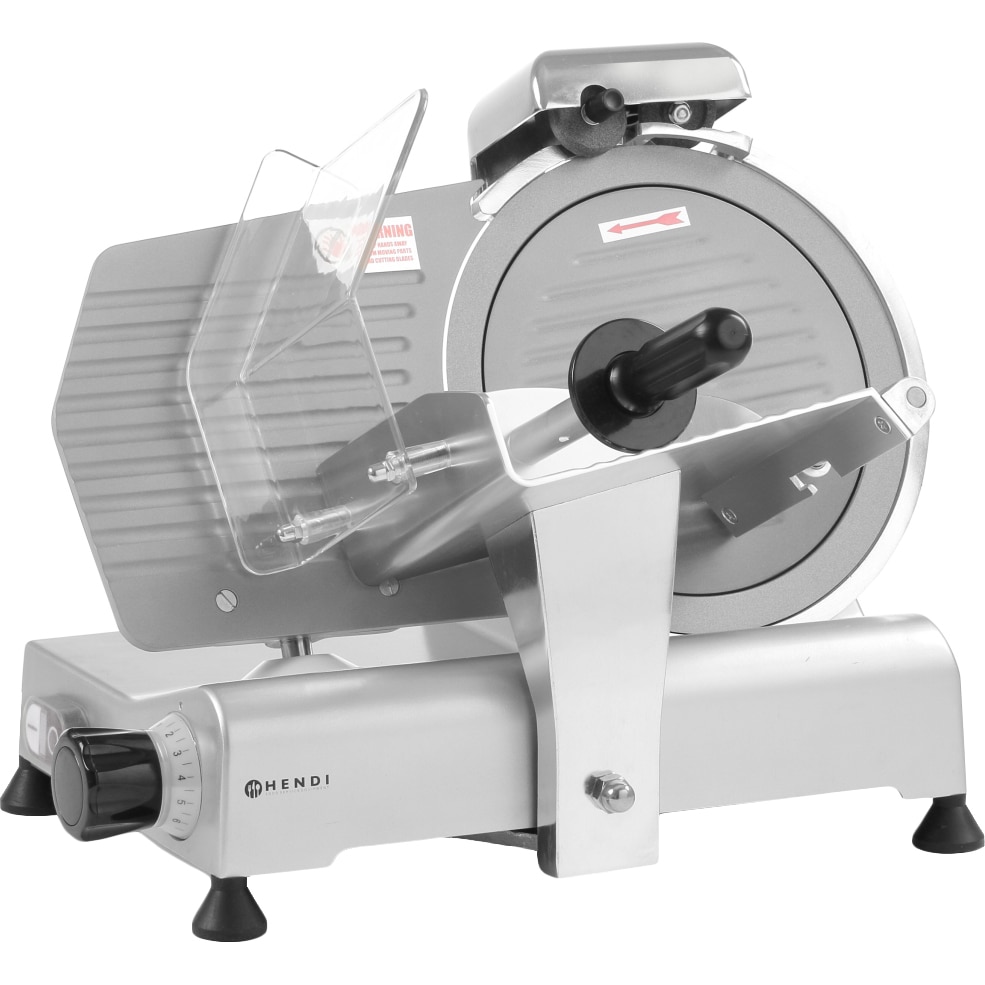 Feliator Hendi Kitchen Line Teflon, 150 W, Grosime reglabila, Diametru max 180mm, Potrivit si pentru branzeturi, Argintiu