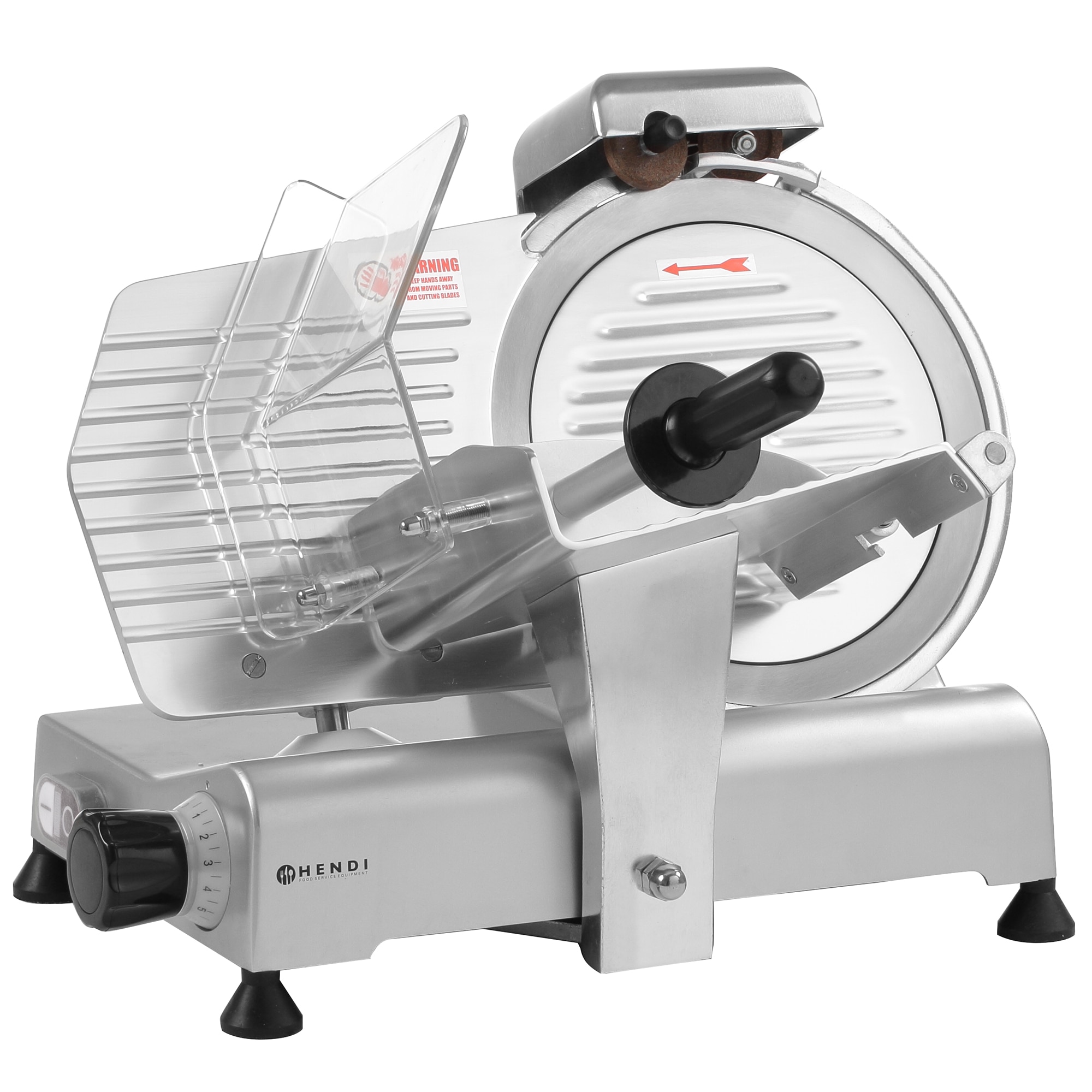 Feliator Hendi Kitchen Line 250, 150 W, Grosime reglabila, Diametru max 180mm, Argintiu