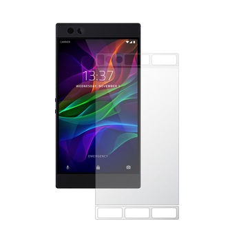 Set 2 Folii Protectie Ecran, Acoperire Totala, Adezive si Foarte Flexibile, Invisible Skinz Ultra-Clear HD pentru Razer Phone Set 2 Folii Protectie Ecran, Acoperire Totala, Adezive si Foarte Flexibile, Invisible Skinz Ultra-Clear HD pentru Razer Phone