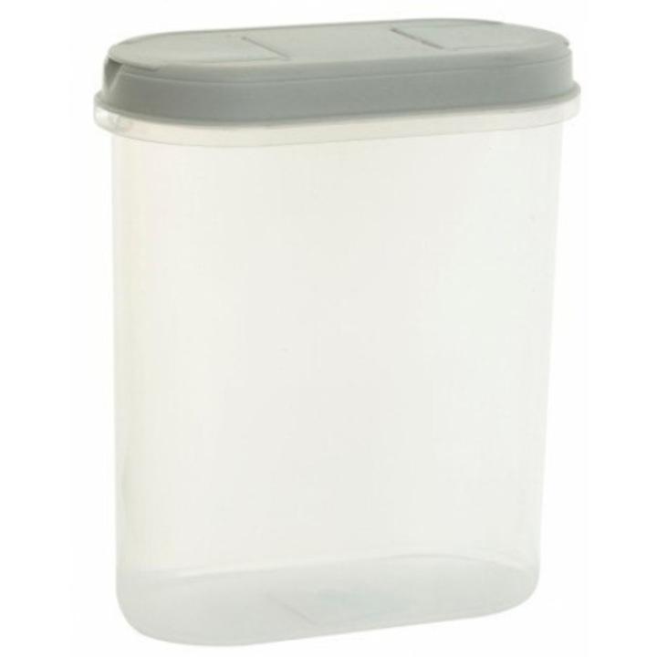 Container de plastic pentru depozitare, PLAST TEAM POLAND SP. Z O.O, 2.2L, Alb