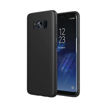 Husa Slim Silicon Samsung S8 Plus - Negru Husa Slim Silicon Samsung S8 Plus - Negru