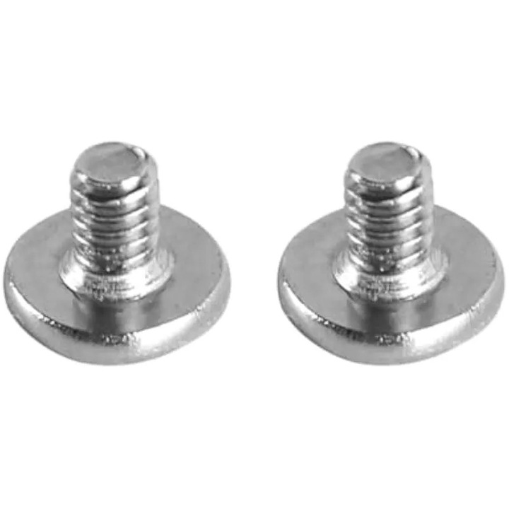 Set 4 suruburi de montare M.2 pentru SSD K0544-26806-891-AMC, otel carbon galvanizat, lungime totala 7.5 mm, baza 4.75 mm, filet 1.95 mm, argintiu