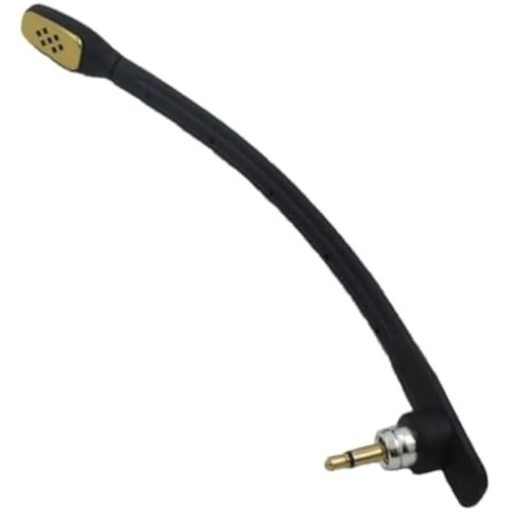 Microfon omnidirectional pentru casti de gaming K0544-26806-2062-AMC, compatibil A40, cancelare activa a zgomotului directional, carcasa ABS, negru, 18 x 5 x 3 cm