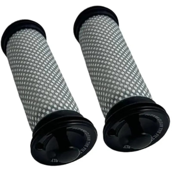 Filtru de schimb compatibil Karcher K0544-26806-3035-AMC, pentru VC4/VC6/VC7, set 2 bucati, negru/gri