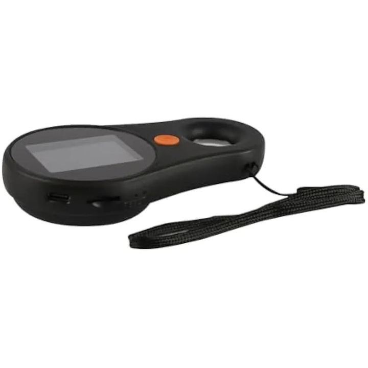 Microscop digital K0544-26806-216-AMC, 2 MP, marire fixa 500x, ecran 2" HD (1920x1080), inregistrare foto/video, memorie 200MB, slot card TF/microSD pana la 32GB, USB, negru