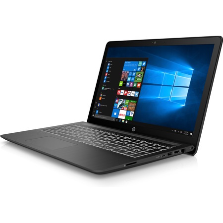 Laptop Gaming HP Pavilion Power 15-cb001nq cu procesor Intel® Core™ i5-7300HQ pana la 3.50 GHz, Kaby Lake, 15.6", Full HD, IPS, 8GB, 1TB + 128GB SSD, NVIDIA® GeForce® GTX 1050 2GB, Microsoft Windows 10, Black