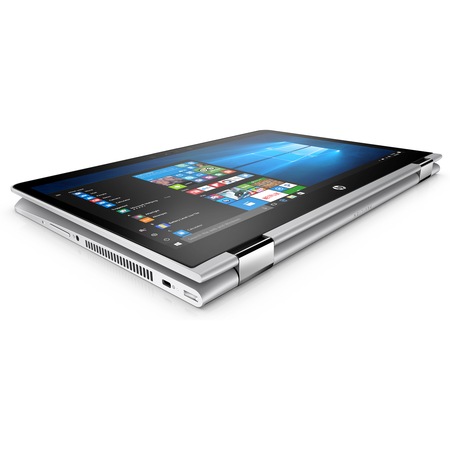 Laptop 2 in 1 HP Pavilion x360 14-cd0005nq cu procesor Intel® Core™ i5-8250U pana la 3.40 GHz, Kaby Lake R, 14", Full HD, IPS, Touch, 4GB, 1TB, NVIDIA® GeForce® MX130 2GB, Microsoft Windows 10, Silver