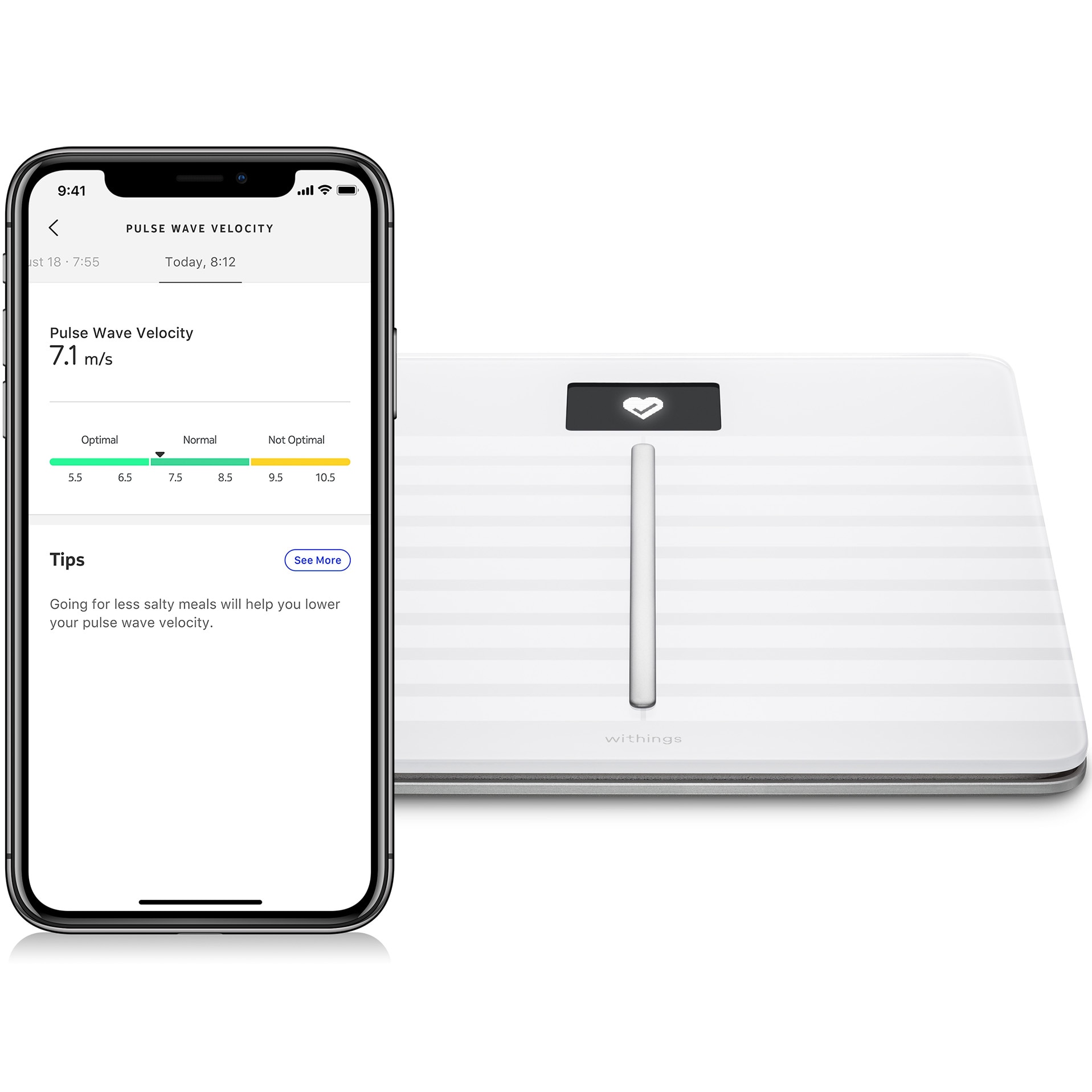Withings Wi-Fi Body Cardio, personvåg