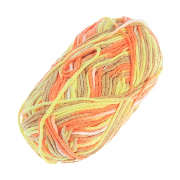 Fir de tricotat moale Milk Cotton 31CJ-K0274-260806-618, multicolor