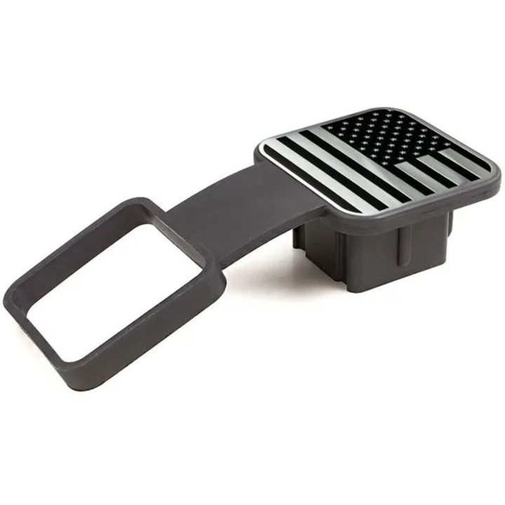 Capac antipraf pentru cupla remorca cidiscount-xwx-260806-210, compatibil 51 mm (2"), cauciuc, negru/argintiu