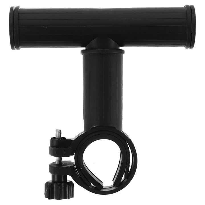 Extensie ghidon bicicleta 31CJ-K0274-260806-163, maner auxiliar tip T cu prindere pe tub, negru