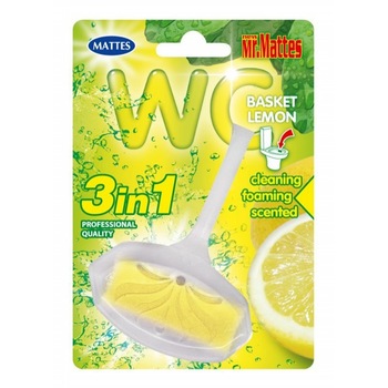 Odorizant pentru toaleta, Lamaie, 40 g Odorizant pentru toaleta, Lamaie, 40 g
