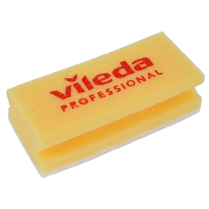 Mosogatószivacs FHP VILEDA PROFESSIONAL, 7 x 15 cm, sárga