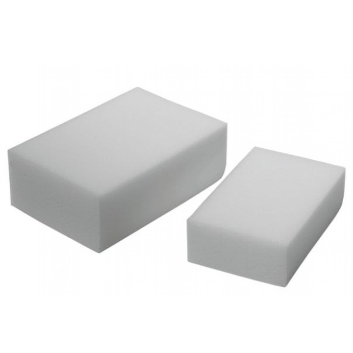 Burete Vileda Miraclean Small 102750, Microfibra, 10x6x2.8 cm, Alb