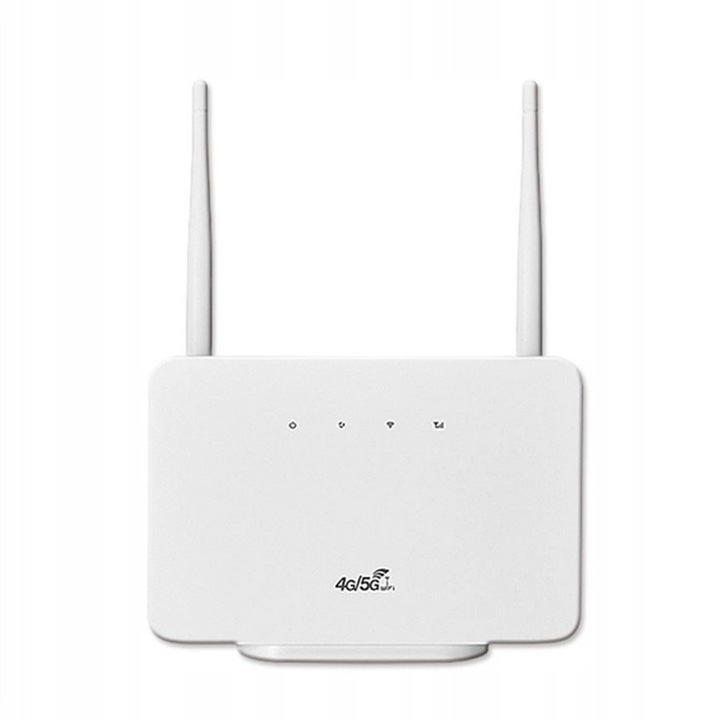 Router 4G LTE L1ST3CLBC1, 4G modem SIM foglalattal, Wi-Fi 300 Mbps, 2 külső antenna, Ethernet port, B1/B3/B5/B7/B8/B20/B40 sávok, fehér