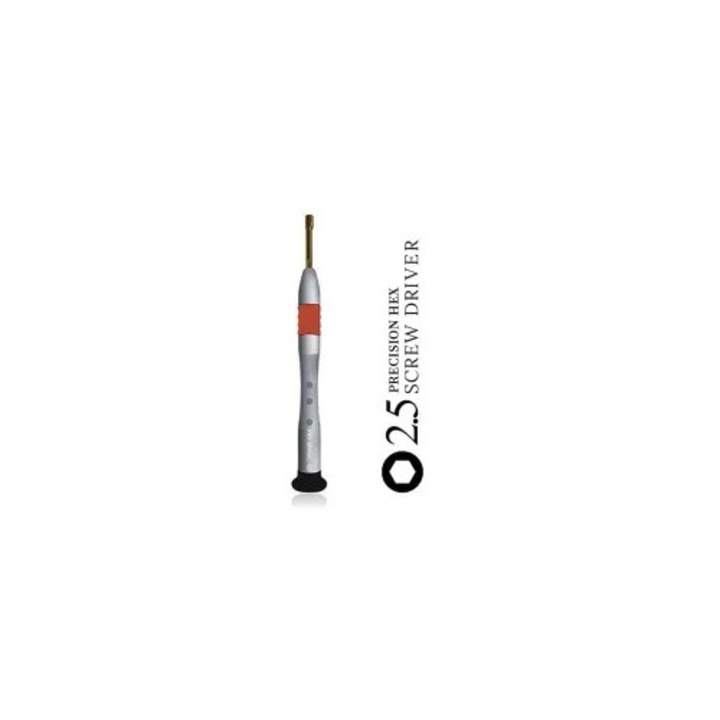 Surubelnita hexagonala de precizie 2.5 mm pentru placa logica iPhone 6S/6S Plus, maner tip perna, Multicolor, CJ-FQ-K0384-260409-11965