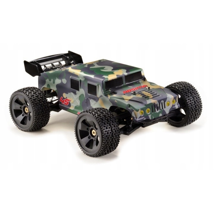 Absima Guardian 1:8 FI8PMIJL RC Stunt Truck, RTR 4S, brushless 4274 2000KV, 4WD, akár 70 km/h, zöld terepmintás