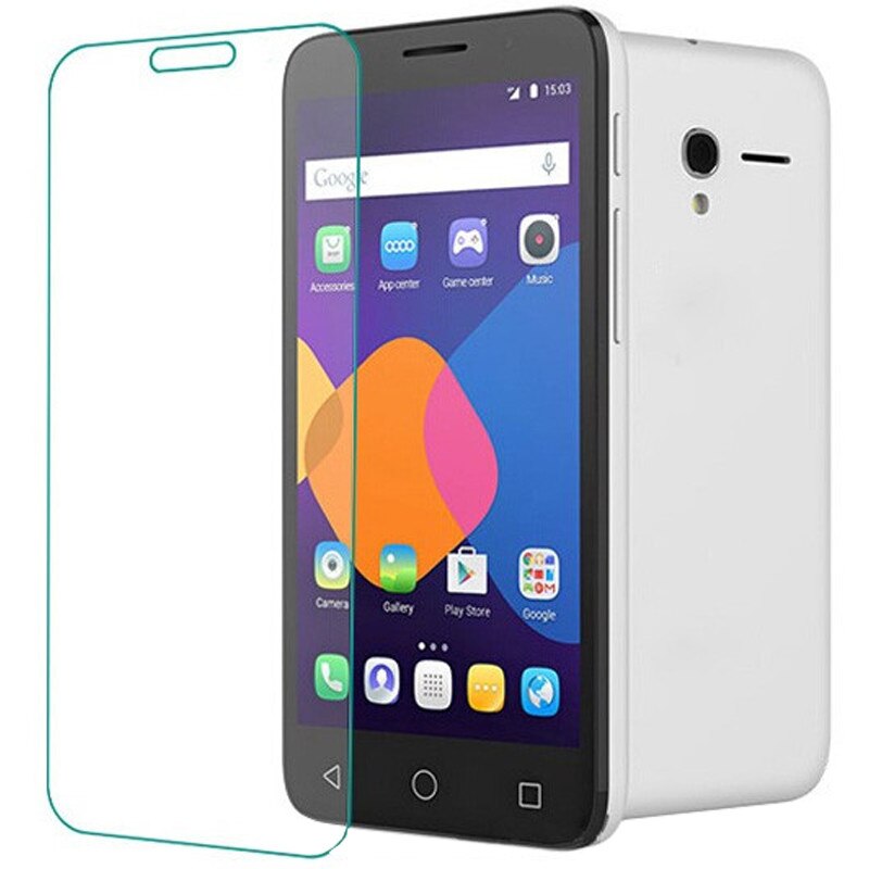 Folie sticla Premium Tempered Glass PROTECTS pentru Alcatel Pop 4S