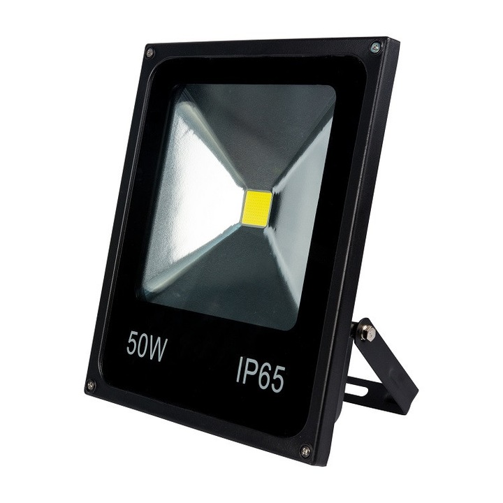 Proiector Led Slim-50W-Rece-negru